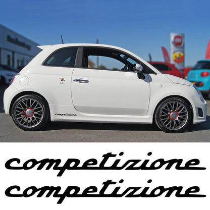 Abarth Competizione Side Skirt Decals