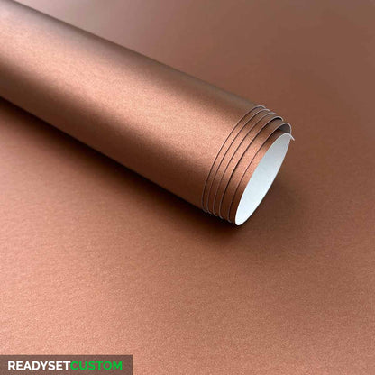 Cupra Copper L27A Colour Matched Metallic Vinyl Car Wrapping Film for DIY Projects