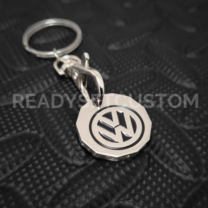 VW GTI Shopping Trolley Coin Keychain Gift