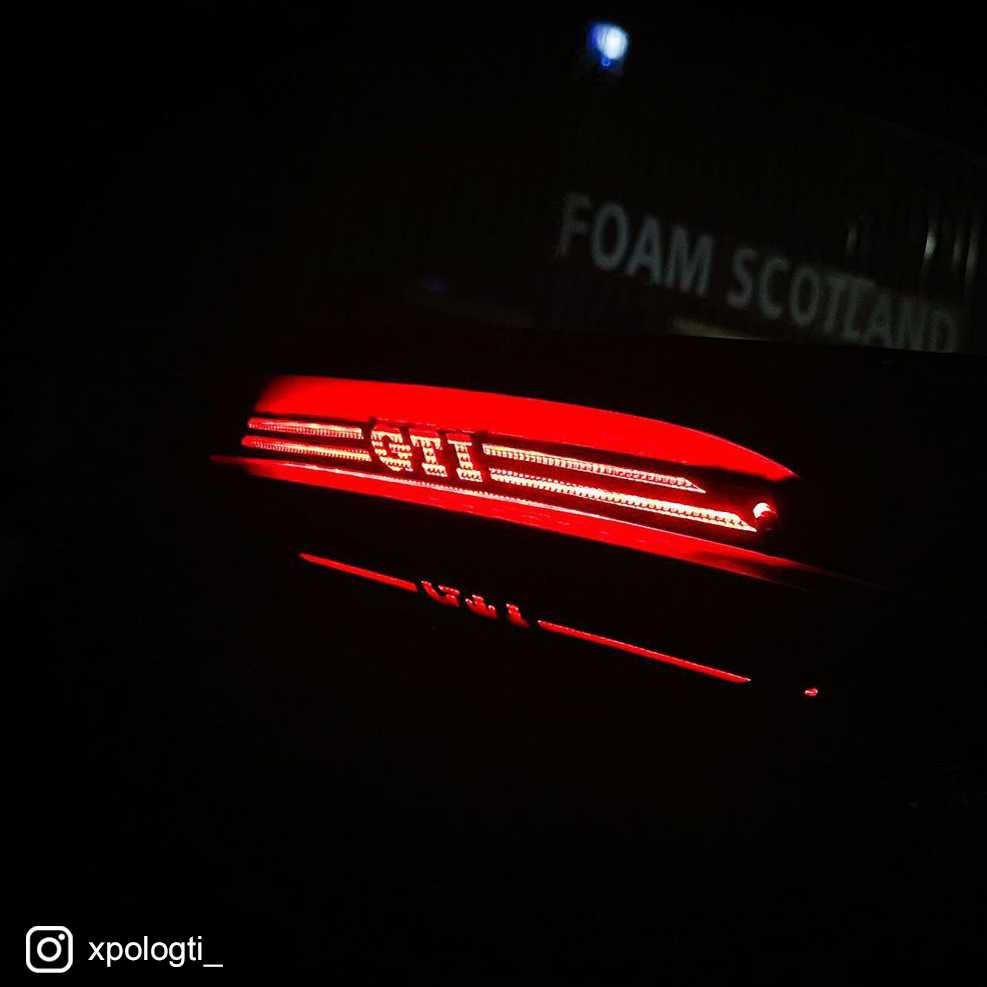 VW Polo MK5 GTI Brake Light Overlay Decal / Sticker